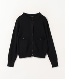 ポケットクルーカーディガン