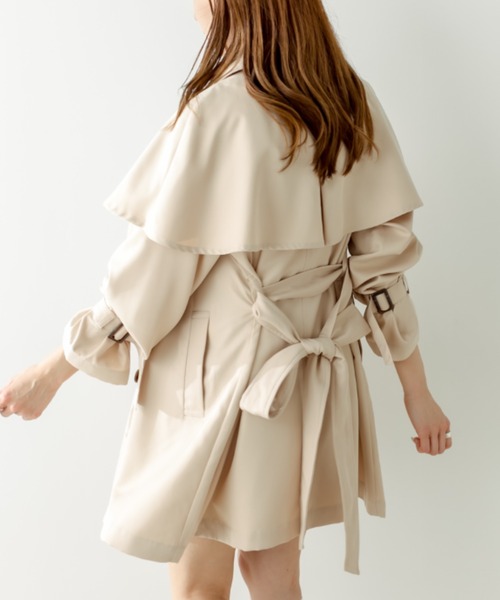 再値下げ新品未使用品オリーブ トレンチコート Olive basicトレンチコート🧥 – FCPRESS