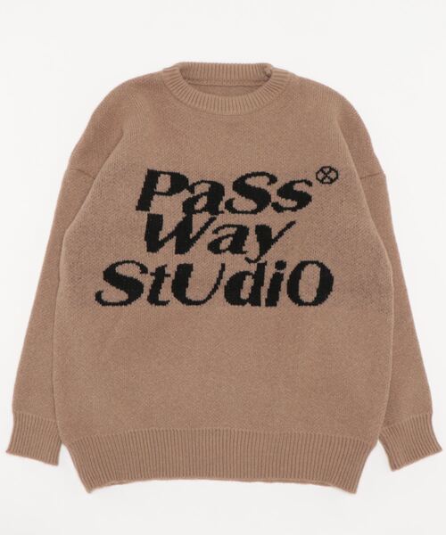 セール】新色追加！【WEB限定】Pass Wayジャガードロゴニット