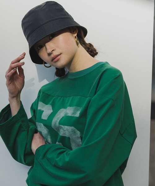 BEAMS(ビームス)の「BEAMS / ラスター ナイロン バケットハット(ハット・メンズ・ブラック/オリーブ/ベージュ・ONE SIZE)」の6枚目の写真