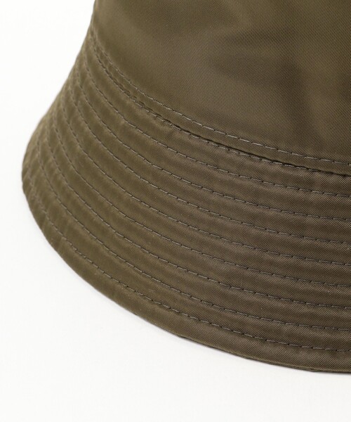 BEAMS(ビームス)の「BEAMS / ラスター ナイロン バケットハット(ハット・メンズ・ブラック/オリーブ/ベージュ・ONE SIZE)」の10枚目の写真