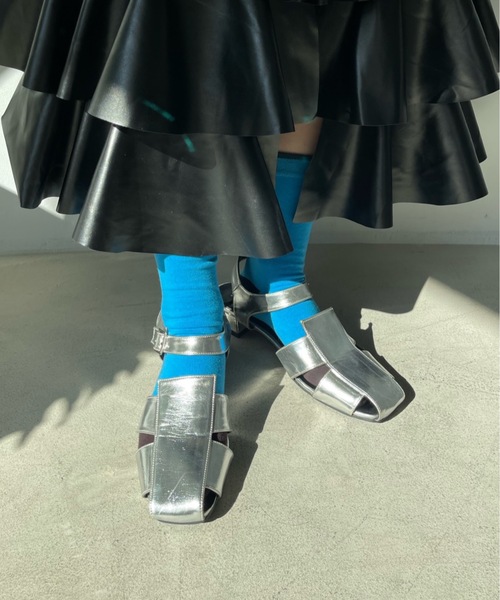 SANSeLF（サンセルフ）の「カラータビソックス【SANSeLF】sana23s004（ソックス/靴下・レディース・グリーン/ブラック/ライトブルー/ブルー・FREE）」の17枚目の写真