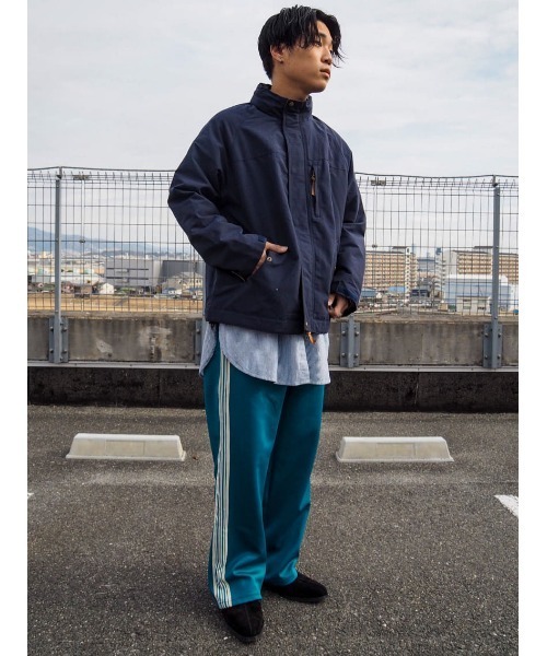 NOT4NERD::トラックパンツ:L[RESALE] SETUP7 パンツ 「SETUP7」サイドスリットライン トラックパンツ