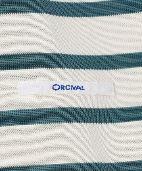 ORCIVAL（オーシバル）の「ORCIVAL | ワイドボートネックプルオーバー WOMEN（Tシャツ/カットソー・レディース・ブラック系その他/ブルー系その他/レッド系その他・1）」の8枚目の写真