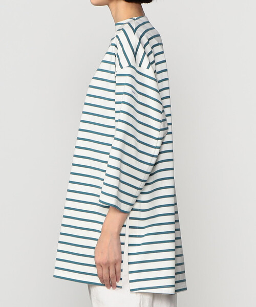 ORCIVAL（オーシバル）の「ORCIVAL | ワイドボートネックプルオーバー WOMEN（Tシャツ/カットソー・レディース・ブラック系その他/ブルー系その他/レッド系その他・1）」の11枚目の写真