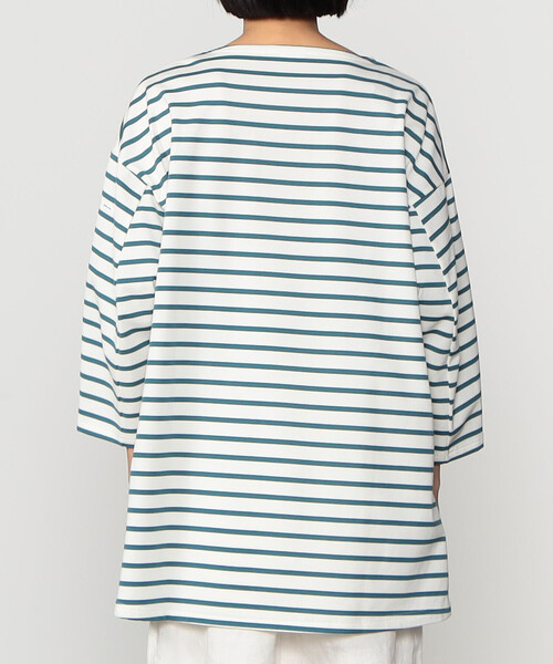 ORCIVAL（オーシバル）の「ORCIVAL | ワイドボートネックプルオーバー WOMEN（Tシャツ/カットソー・レディース・ブラック系その他/ブルー系その他/レッド系その他・1）」の12枚目の写真