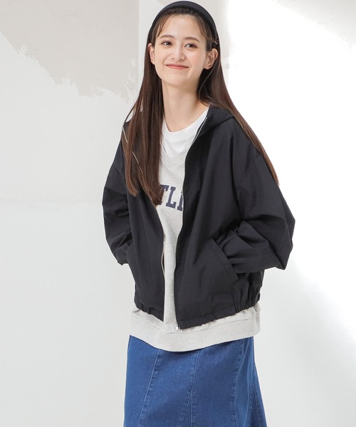 Honeys（ハニーズ）の「フードブルゾン（ブルゾン）」 - WEAR
