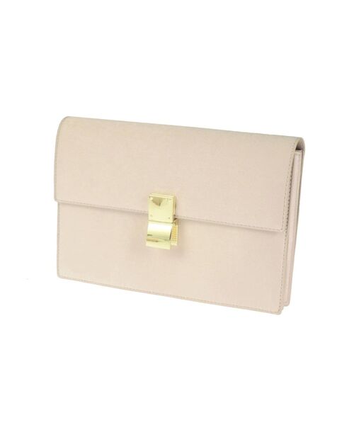 LAGUNAMOON（ラグナムーン）の「LADYヴィンテージサテンメタルクラッチバッグ（クラッチバッグ・レディース・ライトベージュ・FREE）」の3枚目の写真