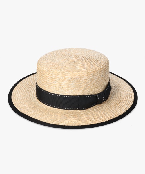 OVERRIDE（オーバーライド）の「OVERRIDE  STRAW BOATER（ハット・レディース・ブラック/オレンジ・M/57.5cm）」の19枚目の写真