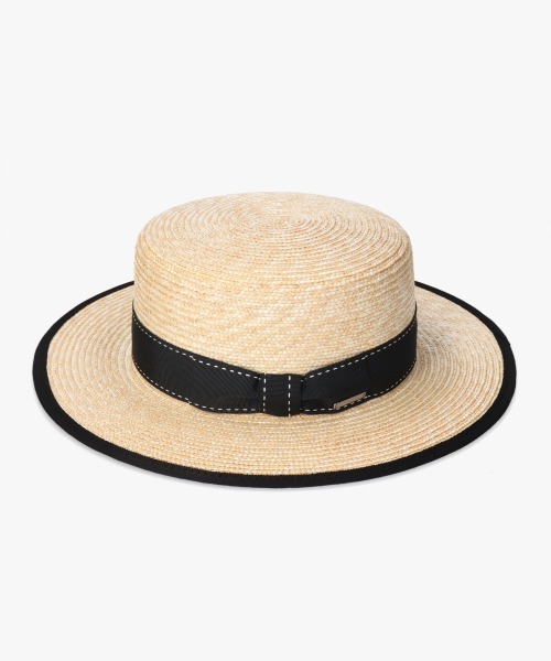 OVERRIDE（オーバーライド）の「OVERRIDE  STRAW BOATER（ハット・レディース・ブラック/オレンジ・M/57.5cm）」の17枚目の写真