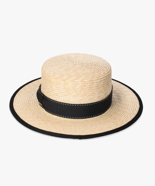 OVERRIDE（オーバーライド）の「OVERRIDE  STRAW BOATER（ハット・レディース・ブラック/オレンジ・M/57.5cm）」の16枚目の写真