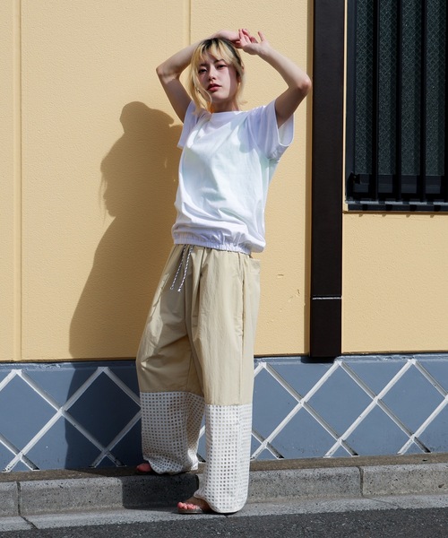 .efiLevol（エフィレボル）の「TUCK IN T Shirt（Tシャツ/カットソー・メンズ・ホワイト・1/2/3/4）」の4枚目の写真