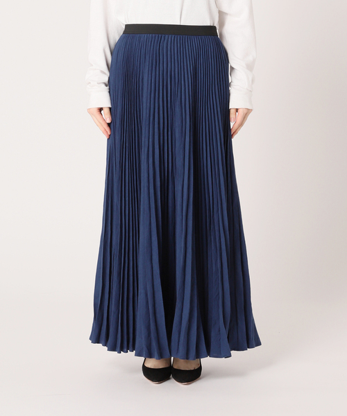 ◇ ◎ ●未使用● SCENTOF ロング丈 プリーツ スカート サイズ38 ベージュ レディース E セールSCENTOF リネンプリーツスカート（スカート）｜AP STUDIO