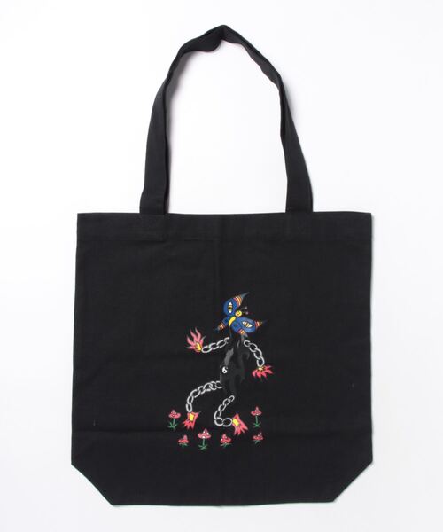 Afends(アフェンズ)の「TOTE BAG/AFENDS(アフェンズ)トートバッグ(トートバッグ・メンズ・コーラル/ブラック・FREE)」の2枚目の写真
