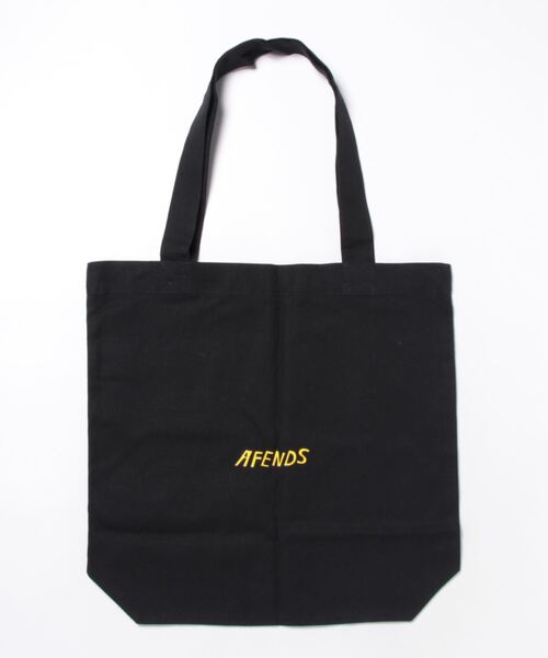 Afends(アフェンズ)の「TOTE BAG/AFENDS(アフェンズ)トートバッグ(トートバッグ・メンズ・コーラル/ブラック・FREE)」の4枚目の写真
