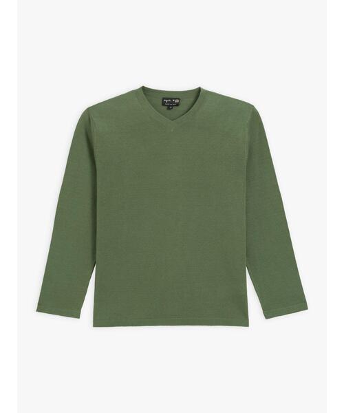 agnes b.（アニエスベー）の「LZ46 PULLOVER Vネックプルオーバー