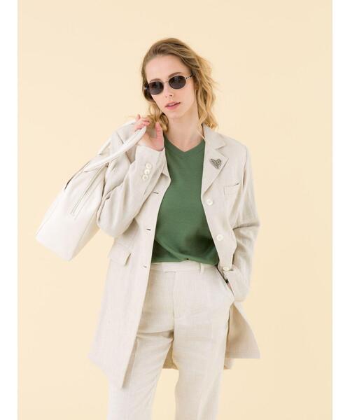 agnes b.（アニエスベー）の「LZ46 PULLOVER Vネックプルオーバー