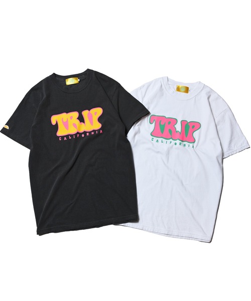 SALT&MUGS(ソルトアンドマグス)の「TRIP TEE(Tシャツ/カットソー・メンズ・ホワイト/ブラック・X-LARGE/SMALL/LARGE/MEDIUM)」の4枚目の写真