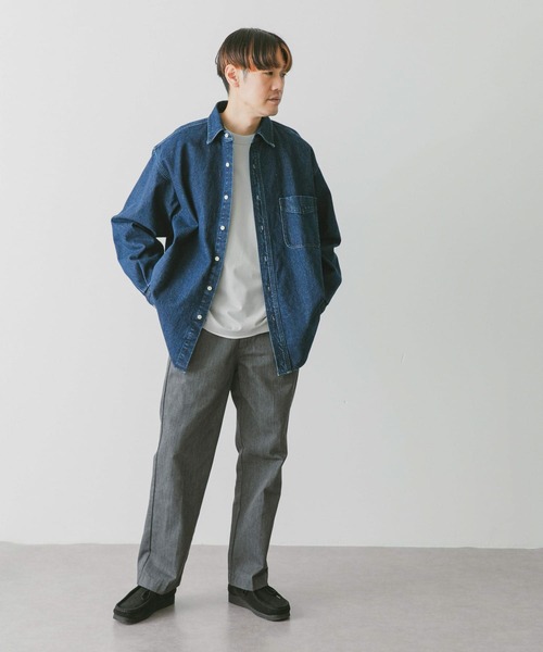 URBAN RESEARCH DOORS（アーバンリサーチドアーズ）の「チノワークパンツ（チノパンツ・メンズ・グレー系その他/ブラック/ブラウン/ブルー系その他・MEDIUM/LARGE）」の18枚目の写真