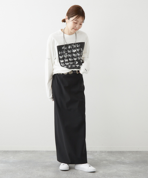 JANE SMITH / JOHN SMITH（ジェーンスミスジョンスミス）の「【JANE SMITH/ジェーンスミス】  JAMIE MORGAN BUFFALO NICK Tシャツ（Tシャツ/カットソー・レディース・ホワイト・38/34）」の2枚目の写真