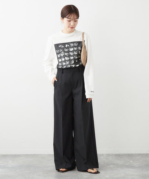 JANE SMITH / JOHN SMITH（ジェーンスミスジョンスミス）の「【JANE SMITH/ジェーンスミス】  JAMIE MORGAN BUFFALO NICK Tシャツ（Tシャツ/カットソー・レディース・ホワイト・38/34）」の6枚目の写真