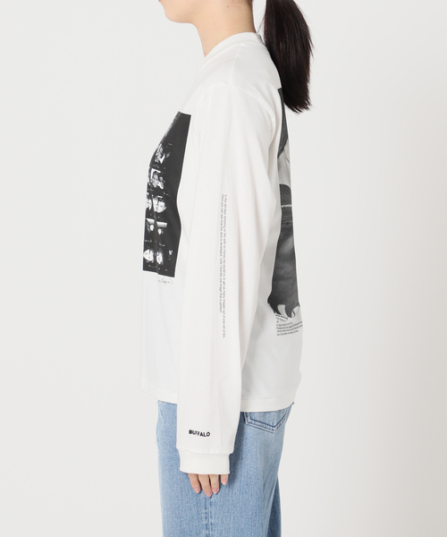 JANE SMITH / JOHN SMITH（ジェーンスミスジョンスミス）の「【JANE SMITH/ジェーンスミス】  JAMIE MORGAN BUFFALO NICK Tシャツ（Tシャツ/カットソー・レディース・ホワイト・38/34）」の12枚目の写真