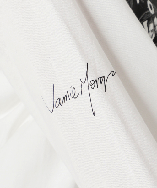 JANE SMITH / JOHN SMITH（ジェーンスミスジョンスミス）の「【JANE SMITH/ジェーンスミス】  JAMIE MORGAN BUFFALO NICK Tシャツ（Tシャツ/カットソー・レディース・ホワイト・38/34）」の9枚目の写真