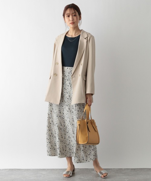 セール】お手入れらくらくSET UPダブルジャケット/MATINEE LINE/187192