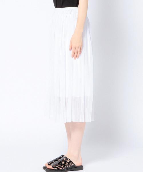 Another Edition(アナザーエディション)の「チュールスカートストライプ/ AEFC TULLE SK STRP◆(スカート・レディース・ホワイト/ネイビー・フリー)」の5枚目の写真