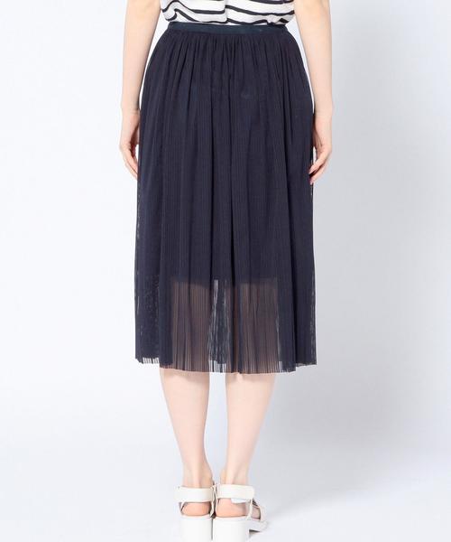 Another Edition(アナザーエディション)の「チュールスカートストライプ/ AEFC TULLE SK STRP◆(スカート・レディース・ホワイト/ネイビー・フリー)」の12枚目の写真