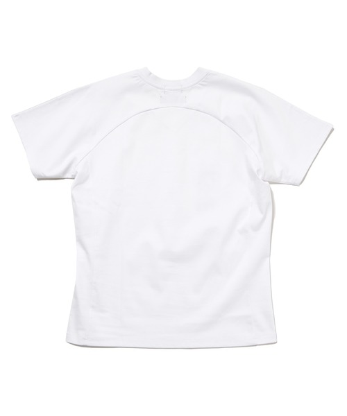 MEN'S BIGI（メンズビギ）の「【1PIU1UGUALE3 RELAX】シルケットポンチラインストーンロゴTシャツ（Tシャツ/カットソー・メンズ・ホワイト/ブラック・01/02/03）」の11枚目の写真
