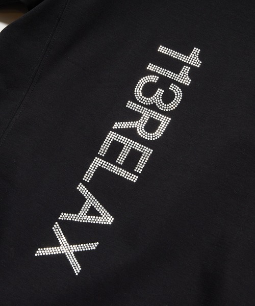 MEN'S BIGI（メンズビギ）の「【1PIU1UGUALE3 RELAX】シルケットポンチラインストーンロゴTシャツ（Tシャツ/カットソー・メンズ・ホワイト/ブラック・01/02/03）」の17枚目の写真