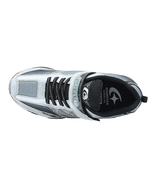 MoonStar（ムーンスター）の「【MoonStar／ムーンスター】SS J817 キッズ/ジュニア スニーカー 3E（スニーカー・キッズ・シルバー×ブラック/アクア・17.0cm/25.0cm/23.5cm/21.5cm/23.0cm/18.5cm/16.5cm/21.0cm/18.0cm/19.0cm/22.5cm/20.0cm/16.0cm/17.5cm/19.5cm/20.5cm/24.0cm/22.0cm/24.5cm）」の12枚目の写真