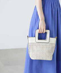 N.(N. Natural Beauty Basic) | スクエアハンドルメッシュトートバッグ(トートバッグ)