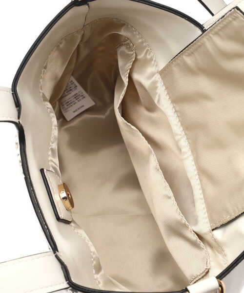 N.（N. Natural Beauty Basic）（エヌエヌナチュラルビューティーベーシック）の「スクエアハンドルメッシュトートバッグ（トートバッグ・レディース・ホワイト/イエロー・ﾌﾘ-）」の21枚目の写真