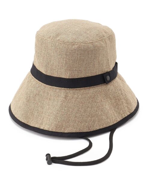 SHOO・LA・RUE（シューラルー）の「◆雑材シートハット（ハット・レディース・グレー/ベージュ/ダークブラウン/ブラック/ライトベージュ・00）」の4枚目の写真