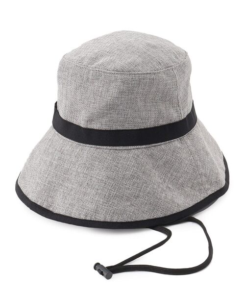 SHOO・LA・RUE（シューラルー）の「◆雑材シートハット（ハット・レディース・グレー/ベージュ/ダークブラウン/ブラック/ライトベージュ・00）」の3枚目の写真