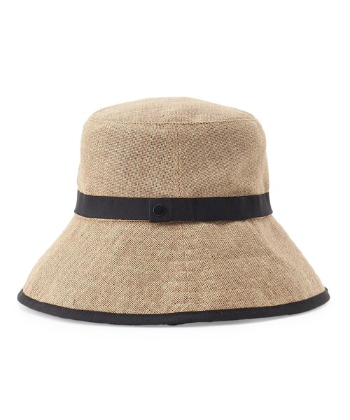 SHOO・LA・RUE（シューラルー）の「◆雑材シートハット（ハット・レディース・グレー/ベージュ/ダークブラウン/ブラック/ライトベージュ・00）」の6枚目の写真