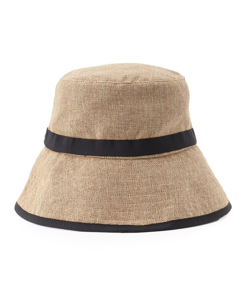 SHOO・LA・RUE（シューラルー）の「◆雑材シートハット（ハット・レディース・グレー/ベージュ/ダークブラウン/ブラック/ライトベージュ・00）」の14枚目の写真