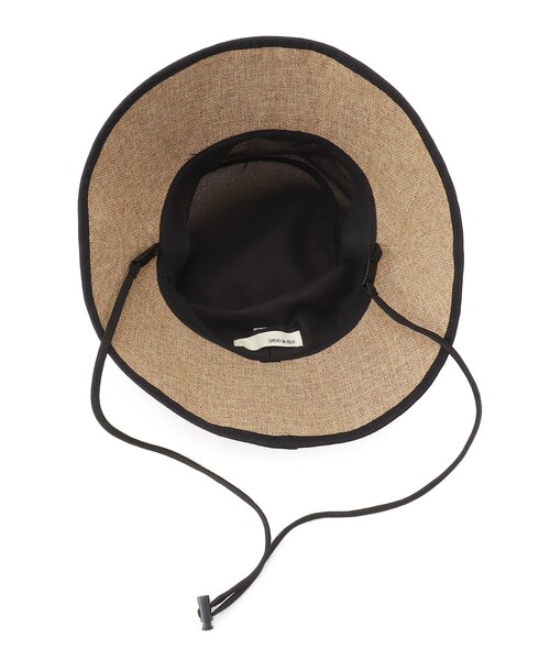 SHOO・LA・RUE（シューラルー）の「◆雑材シートハット（ハット・レディース・グレー/ベージュ/ダークブラウン/ブラック/ライトベージュ・00）」の8枚目の写真