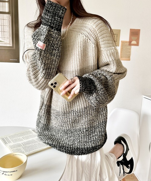 セール】《JAVAジャバ 別注》一気にトレンド感UP！グラデーション2way