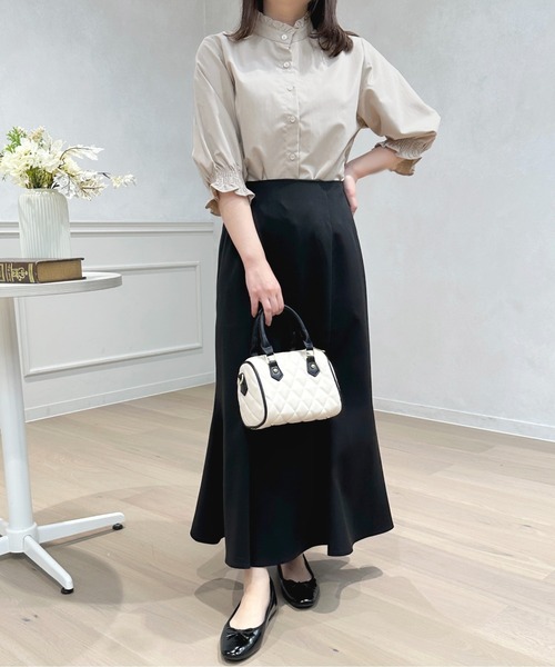 apres jour(アプレジュール)の「ラッフル+パフスリーブブラウス【ZOZOTOWN限定アイテム】(シャツ/ブラウス・レディース・ピンク系その他/グレー/ホワイト系その他/オフホワイト・フリー/X-LARGE)」の20枚目の写真