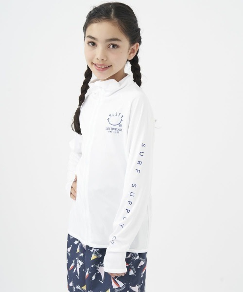 セール】RUSTY/ラスティー キッズ UVケア ラッシュガード 963463
