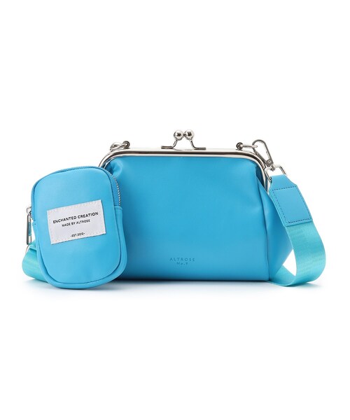 Ober Tashe（オーバータッシェ）の「ポーチ付き がま口ミニショルダーバッグ（ショルダーバッグ・レディース・アイボリー/イエロー/ブルー/ブラック・FREE）」の5枚目の写真