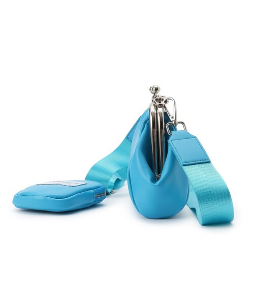 Ober Tashe（オーバータッシェ）の「ポーチ付き がま口ミニショルダーバッグ（ショルダーバッグ・レディース・アイボリー/イエロー/ブルー/ブラック・FREE）」の6枚目の写真