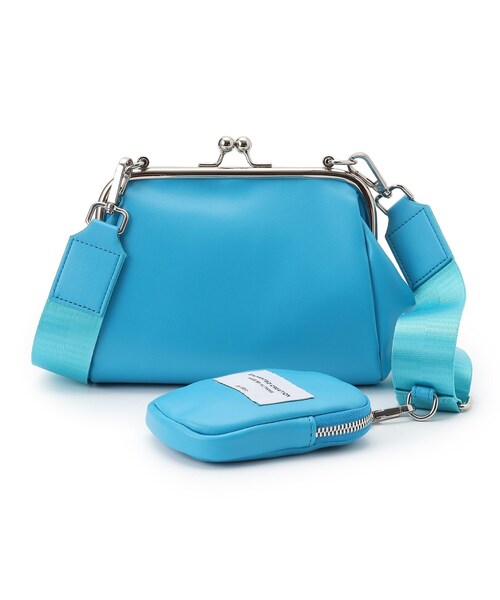 Ober Tashe（オーバータッシェ）の「ポーチ付き がま口ミニショルダーバッグ（ショルダーバッグ・レディース・アイボリー/イエロー/ブルー/ブラック・FREE）」の7枚目の写真