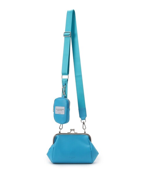 Ober Tashe（オーバータッシェ）の「ポーチ付き がま口ミニショルダーバッグ（ショルダーバッグ・レディース・アイボリー/イエロー/ブルー/ブラック・FREE）」の16枚目の写真