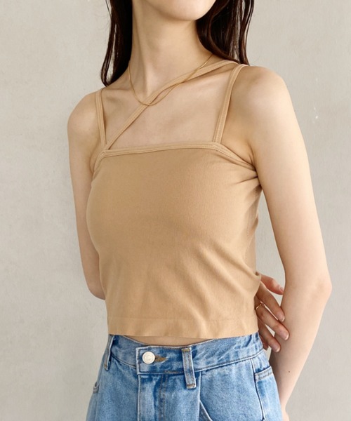 thank U more（サンキューモア）の「【カップ付き】ストラップ変形 