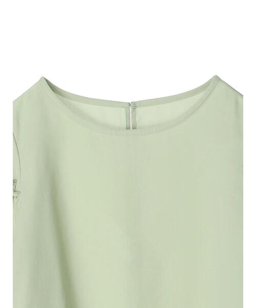 Green Parks(グリーンパークス)の「ティアード袖ブラウス(シャツ/ブラウス・レディース・オフホワイト/ネイビー/ライトグリーン・FREE)」の11枚目の写真