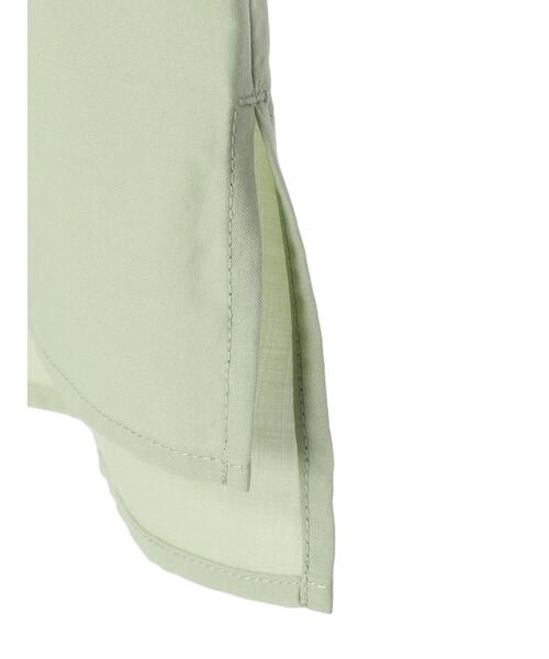 Green Parks(グリーンパークス)の「ティアード袖ブラウス(シャツ/ブラウス・レディース・オフホワイト/ネイビー/ライトグリーン・FREE)」の6枚目の写真